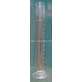 Measuring Cylinder with Spout and Graduations with Glass Round Base